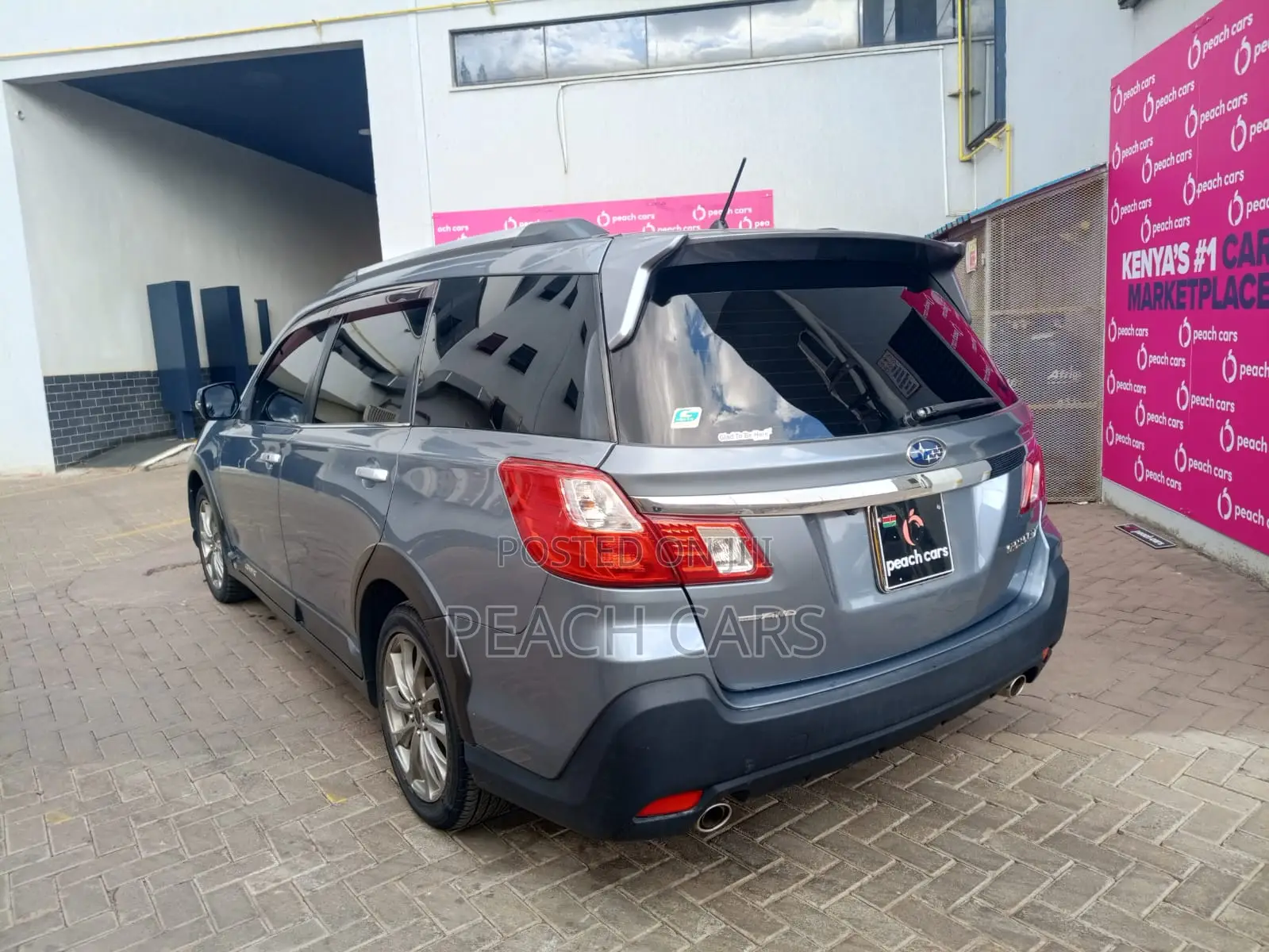 Subaru Exiga 2016 Gray