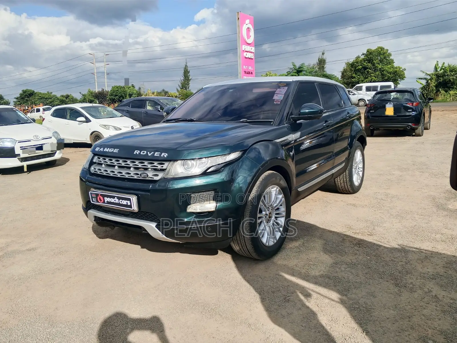 Land Rover Range Rover Evoque 2013 Green
