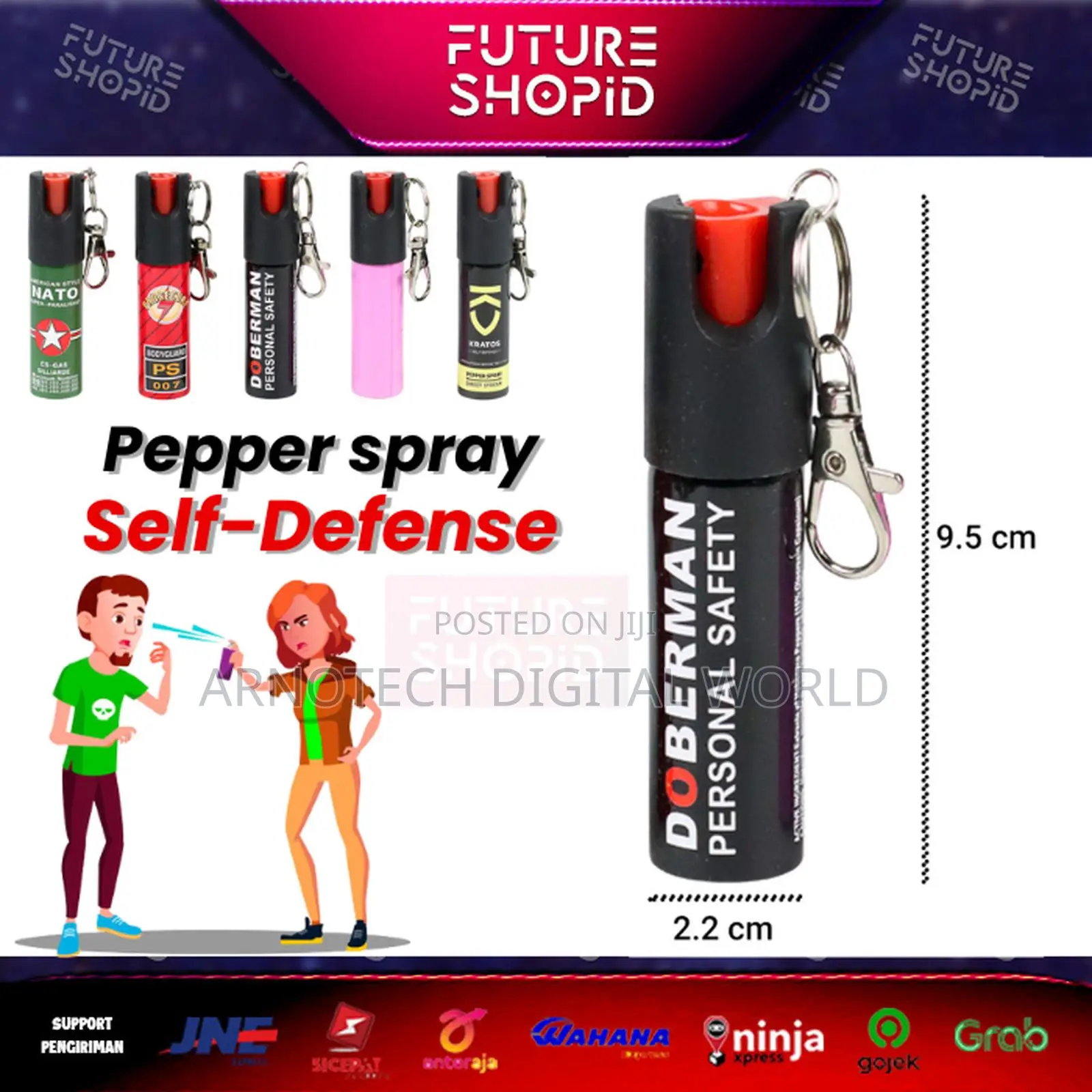 Doberman Pepper Spray