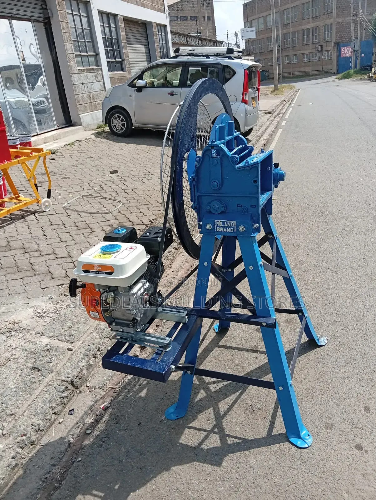 3 Blade Chaff Cutter With Gasoline Engine