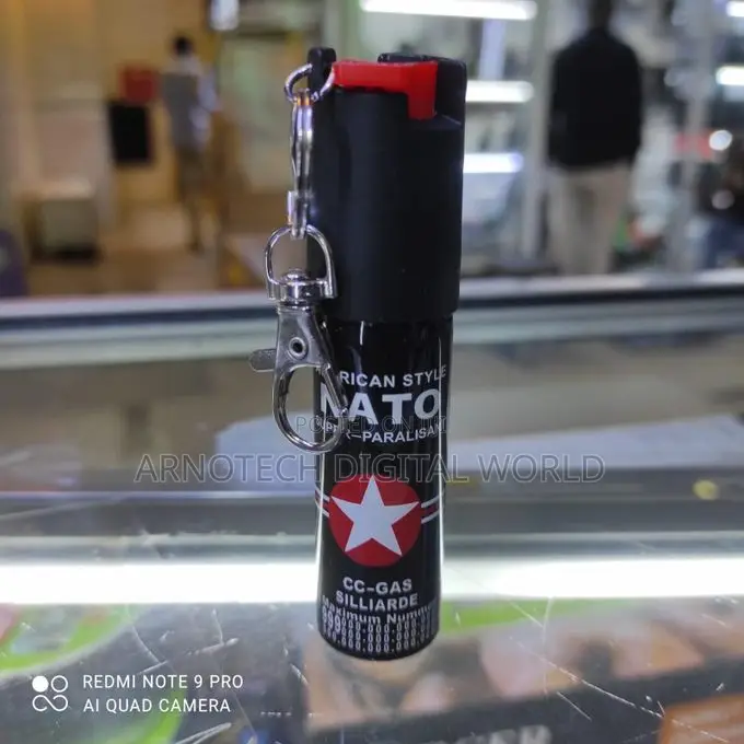 Black Nato Pepper Spray