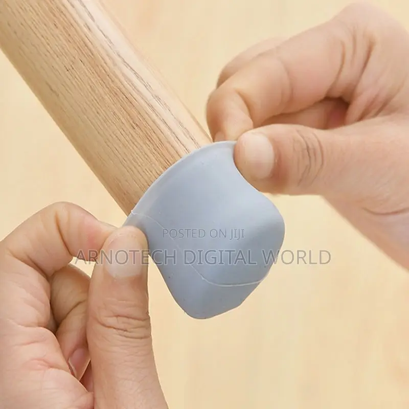 4-piece Set Silicone Furniture Leg Covers/Protectors