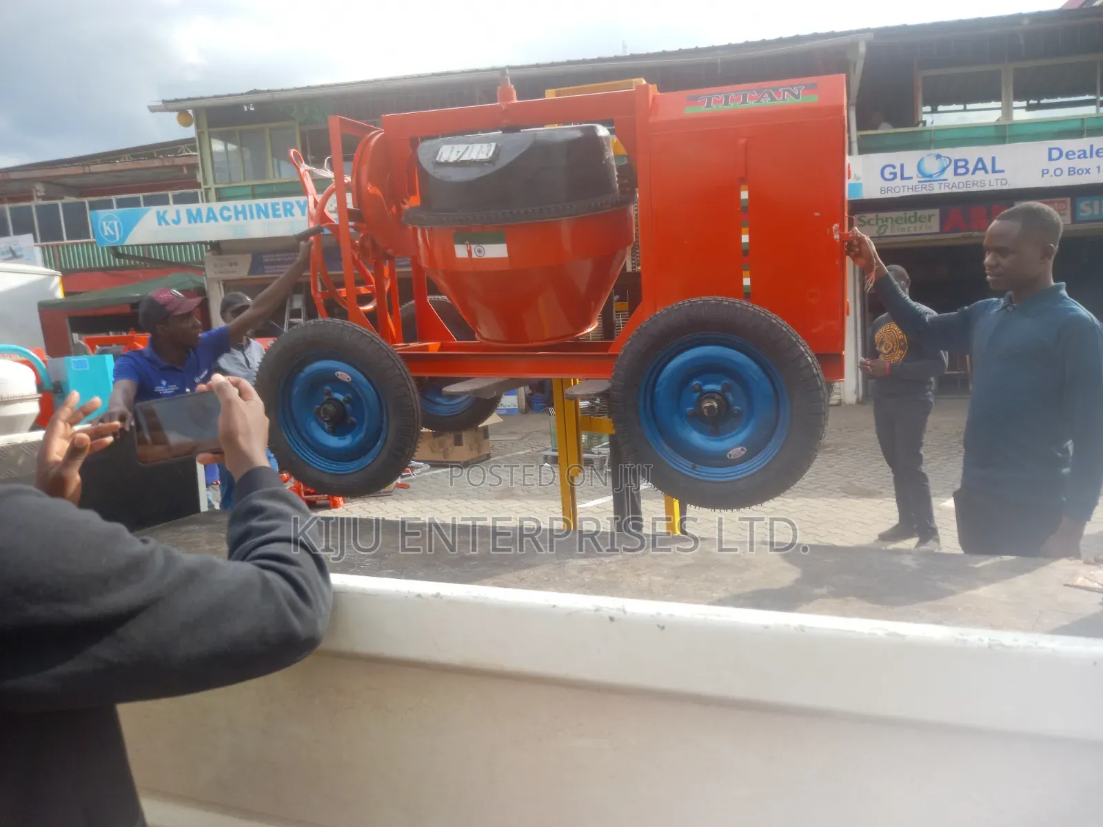Spartan 500l Concrete Mixer – Heavy Duty Construction Mixer For Sale