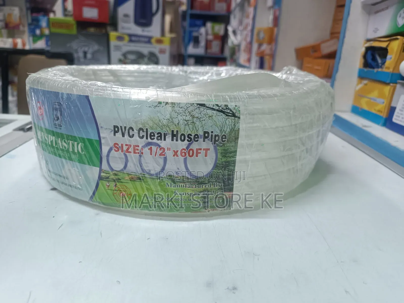 PVC Clear Hose Pipe 1/2*60ft