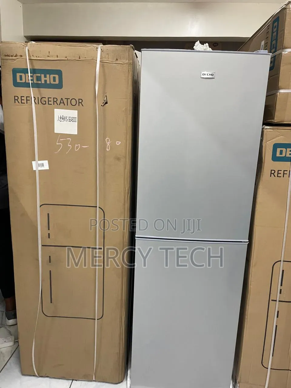 Decho 250l Double Door Refrigerator