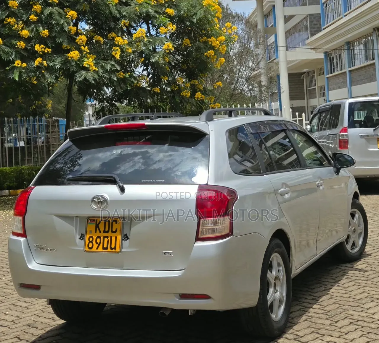 Toyota Corolla Fielder 2015 Silver