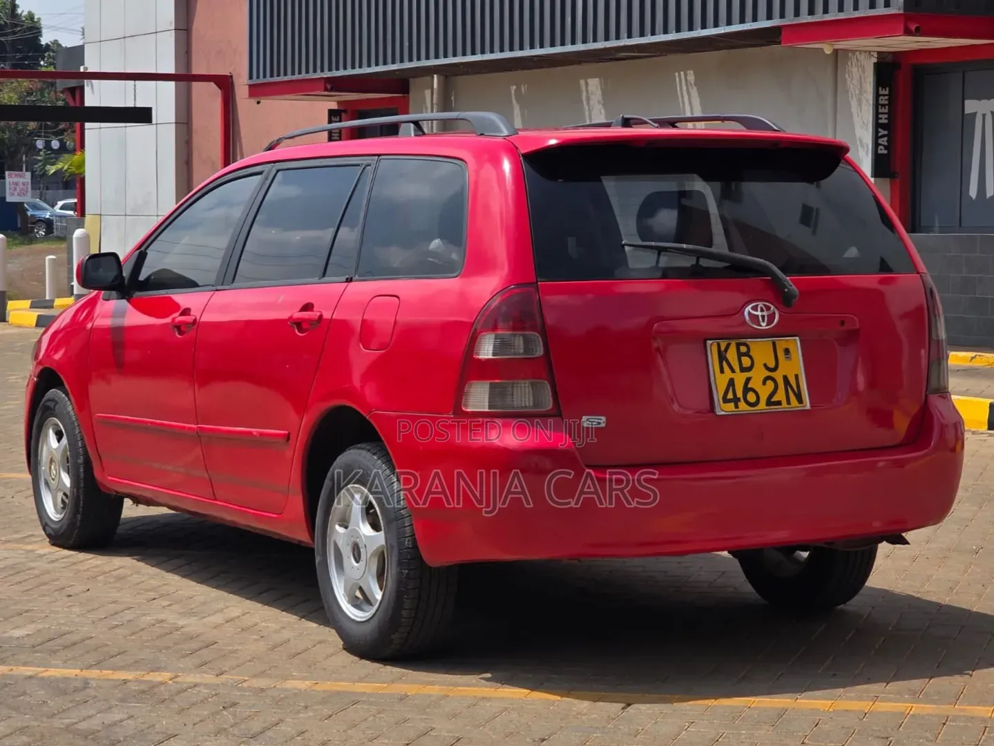 Toyota Corolla Fielder 2003 Red