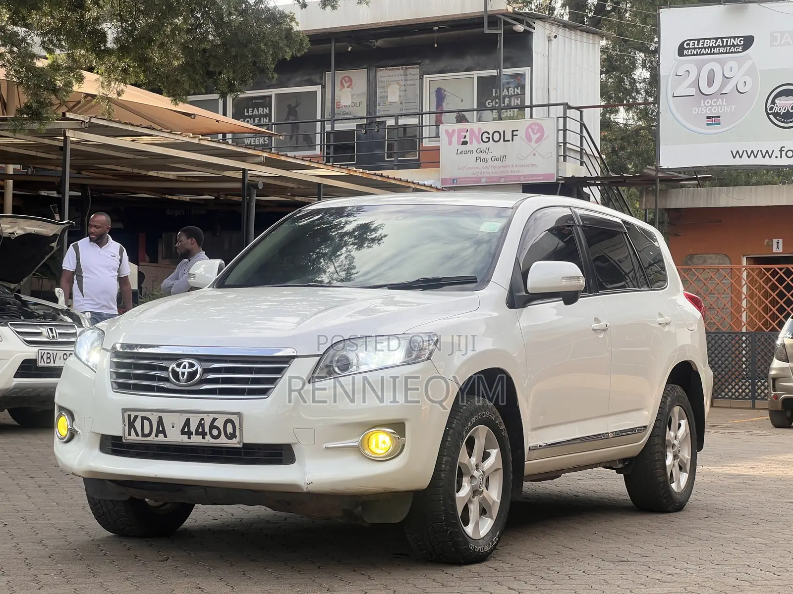 Toyota Vanguard 2013 Pearl