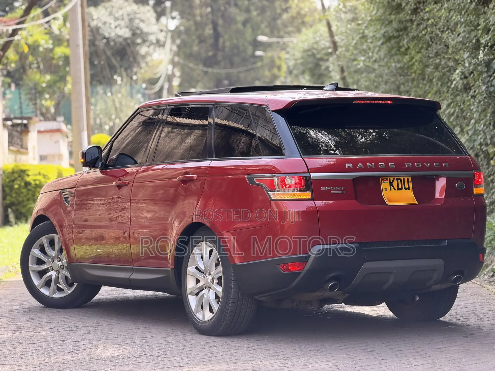 Land Rover Range Rover Sport SE Td6 2018 Red