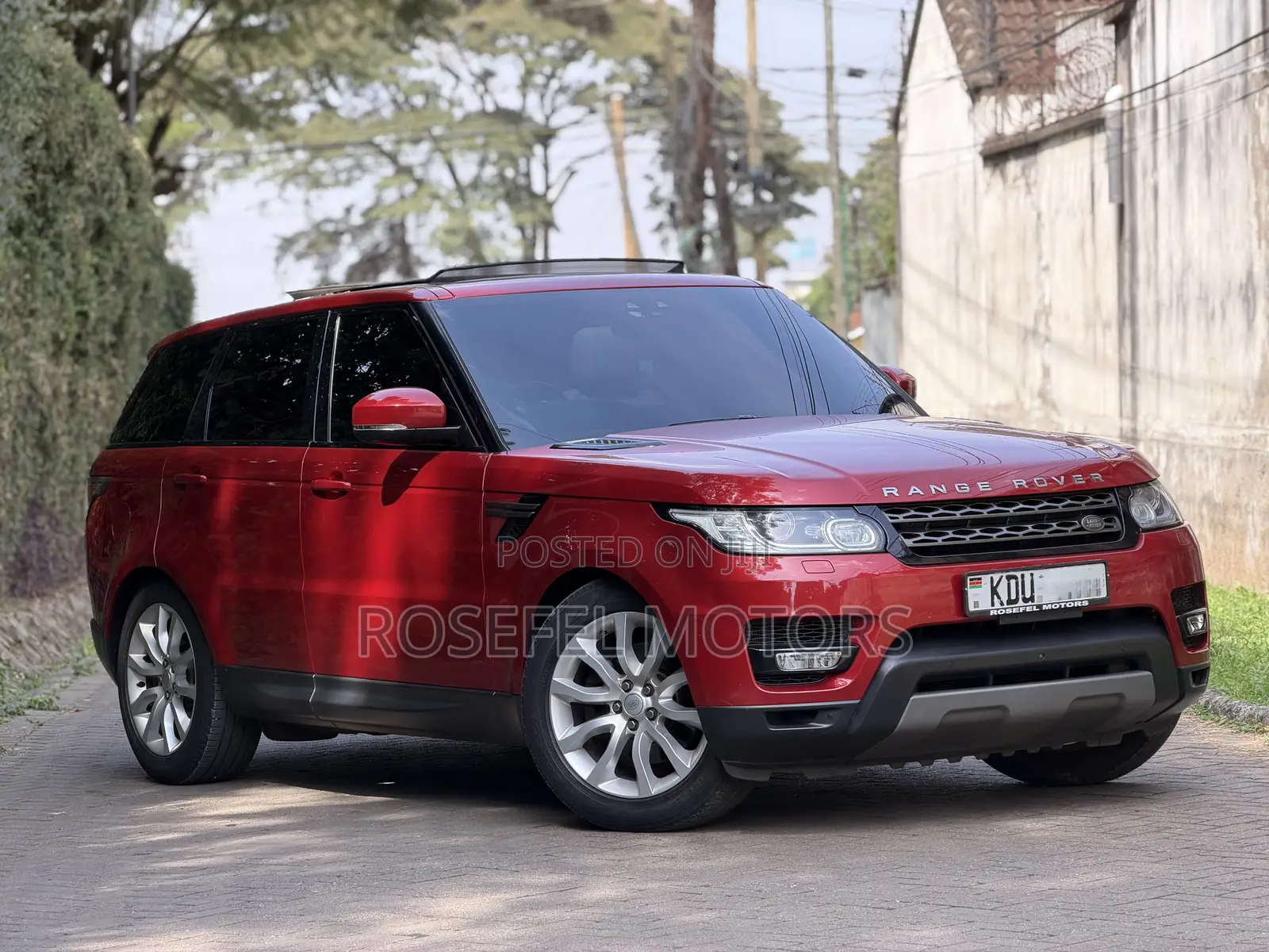 Land Rover Range Rover Sport SE Td6 2018 Red