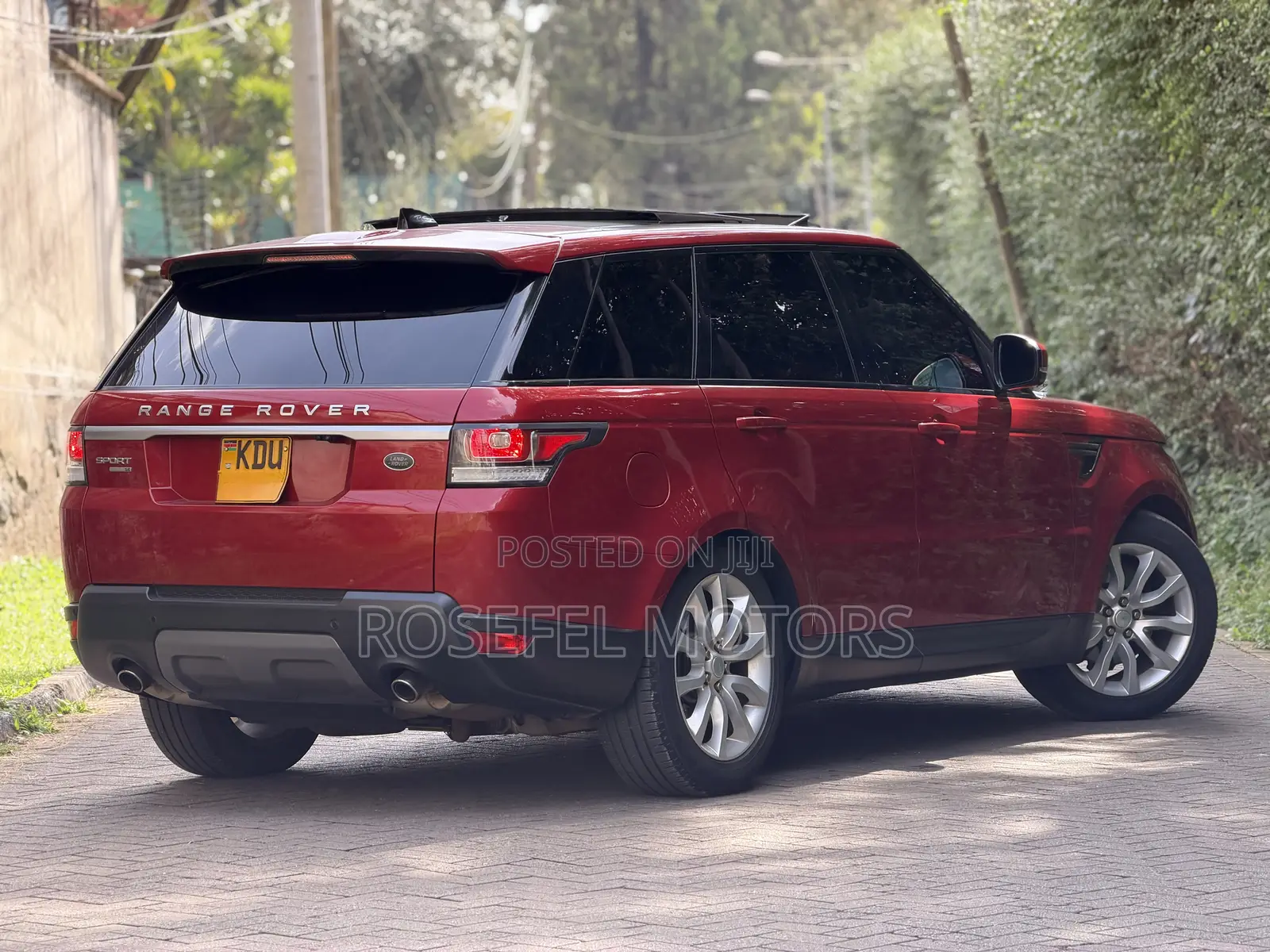 Land Rover Range Rover Sport SE Td6 2018 Red