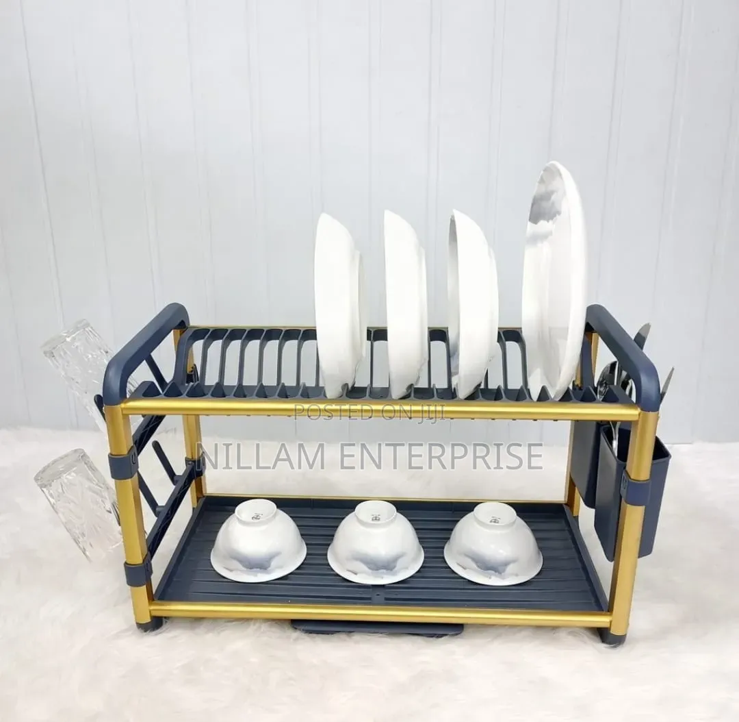 Premium Quality 2tier Aluminium Dish Drainer*