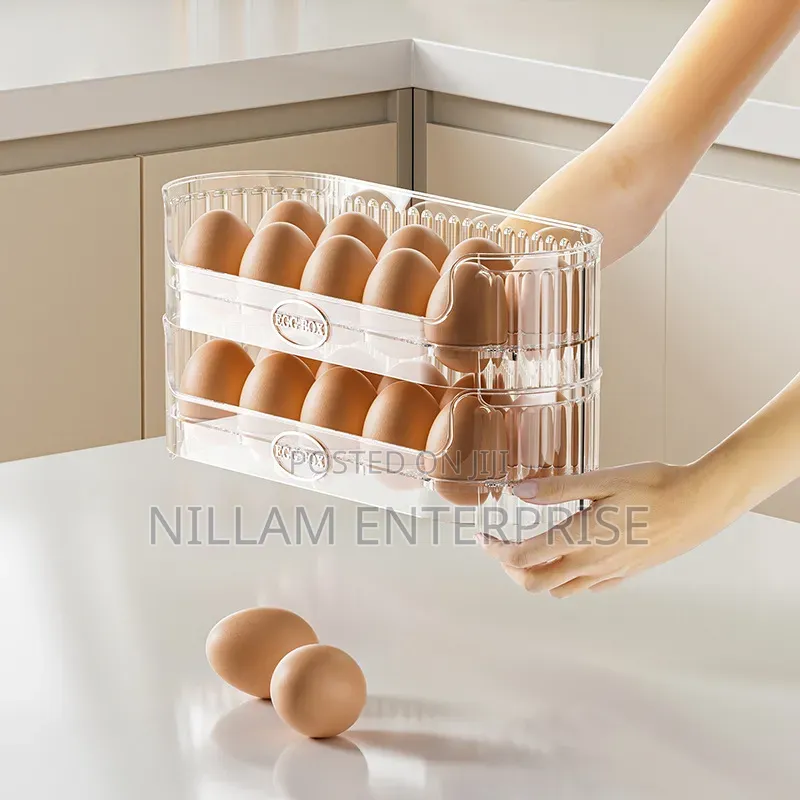 Stackable Egg Storage Box 2 Layer 20pcs