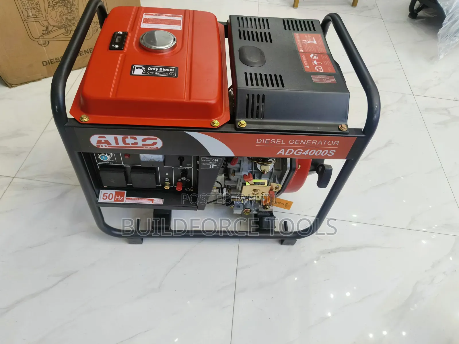 Single Phase Aico Diesel 4000 Generator