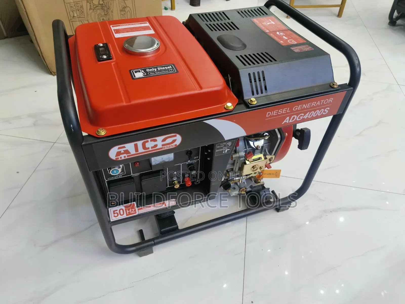 Single Phase Aico Diesel 4000 Generator