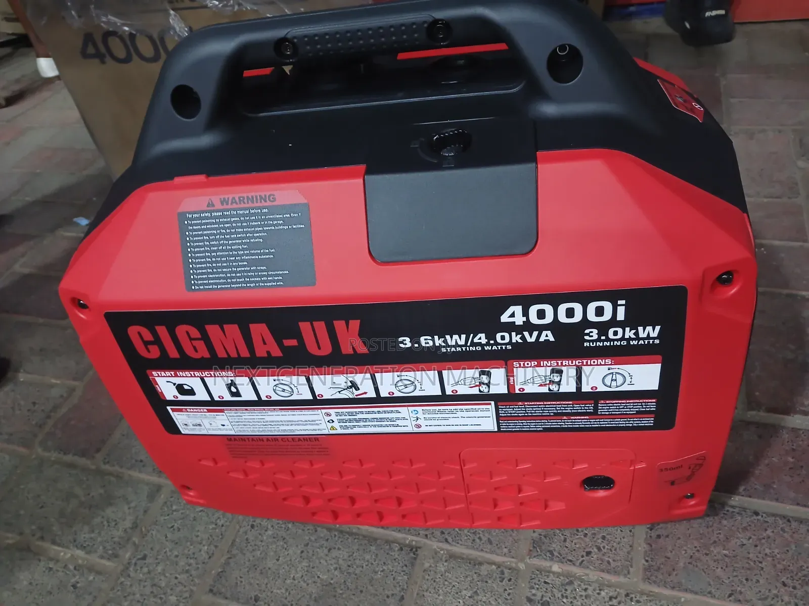 Cigma Uk 4000i Silent Generator