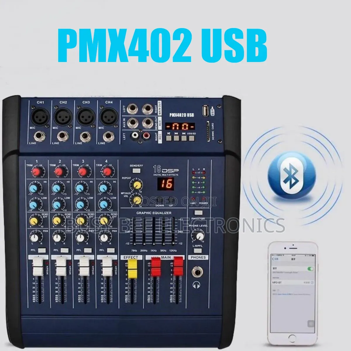 Pmx402 Professional Digital Audio Mixer
