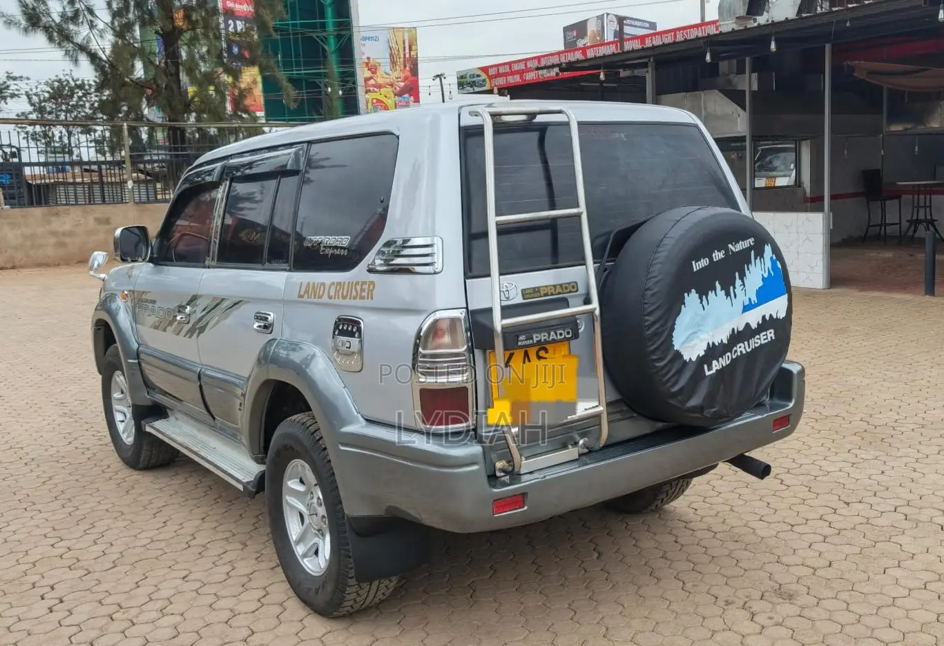 Toyota Land Cruiser Prado 1996 Silver