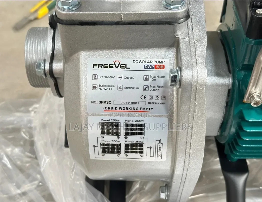 Freevel Dwp50b Dc Solar Water Pump 2 Inches