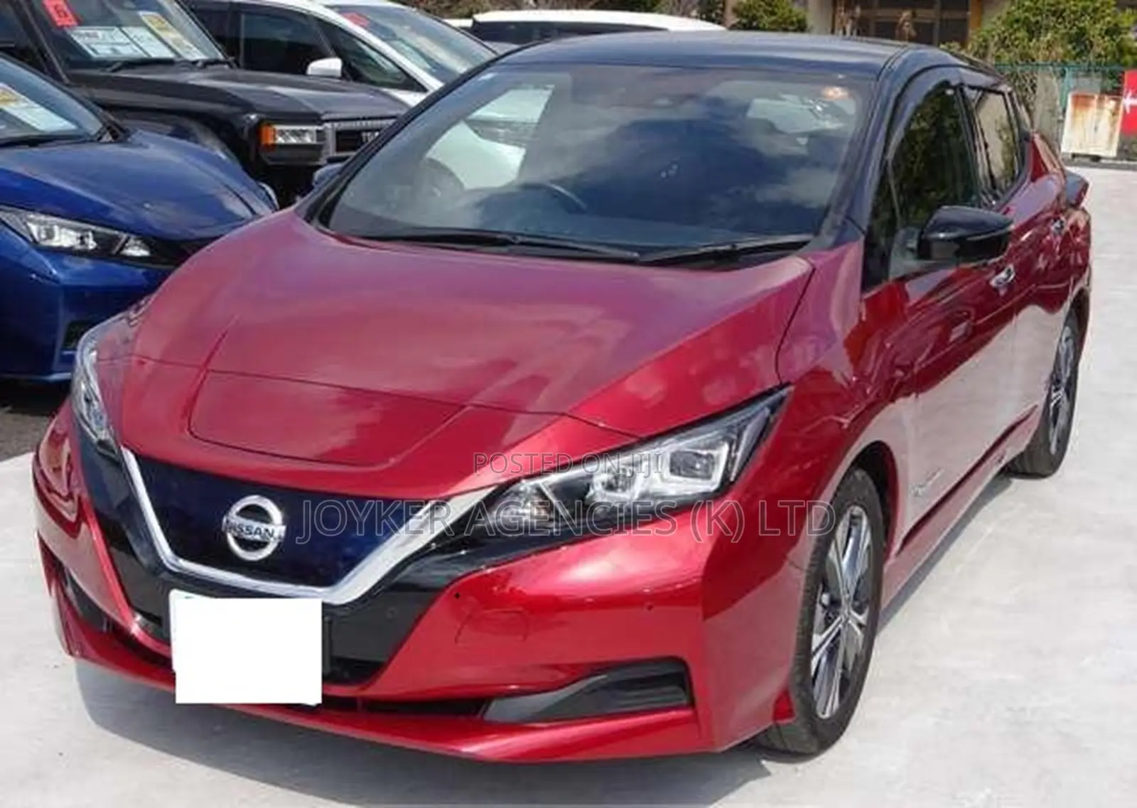 Nissan Leaf SV 2019 Red