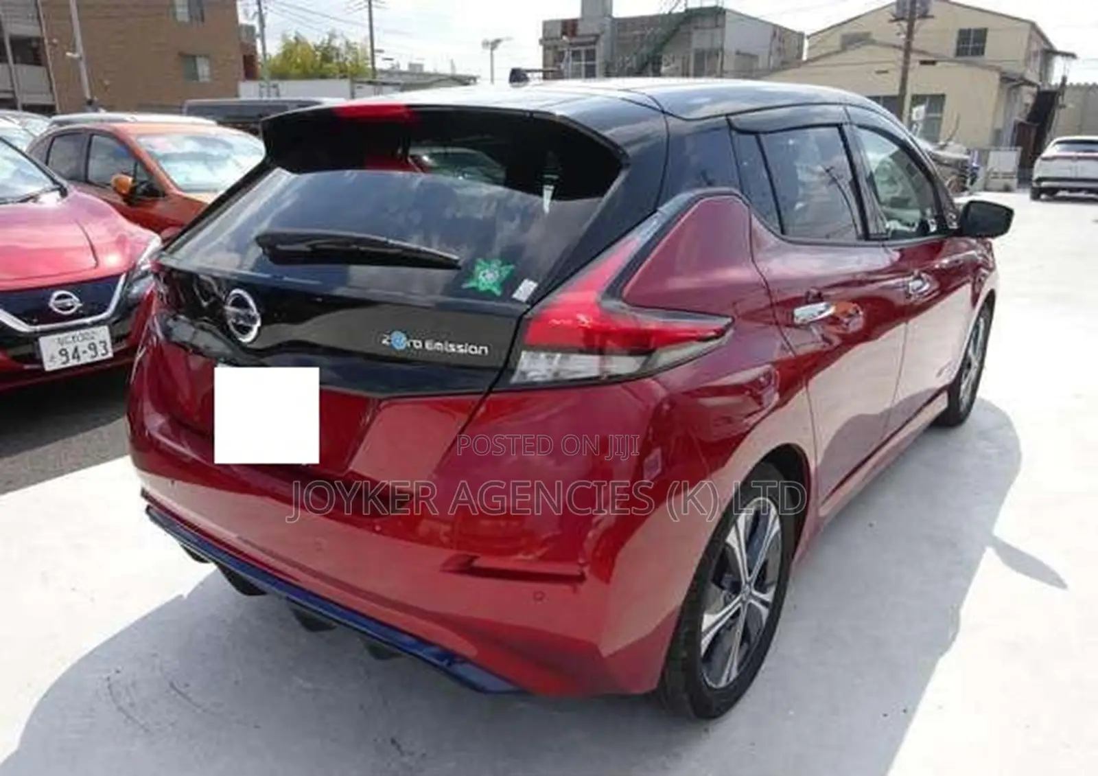 Nissan Leaf SV 2019 Red