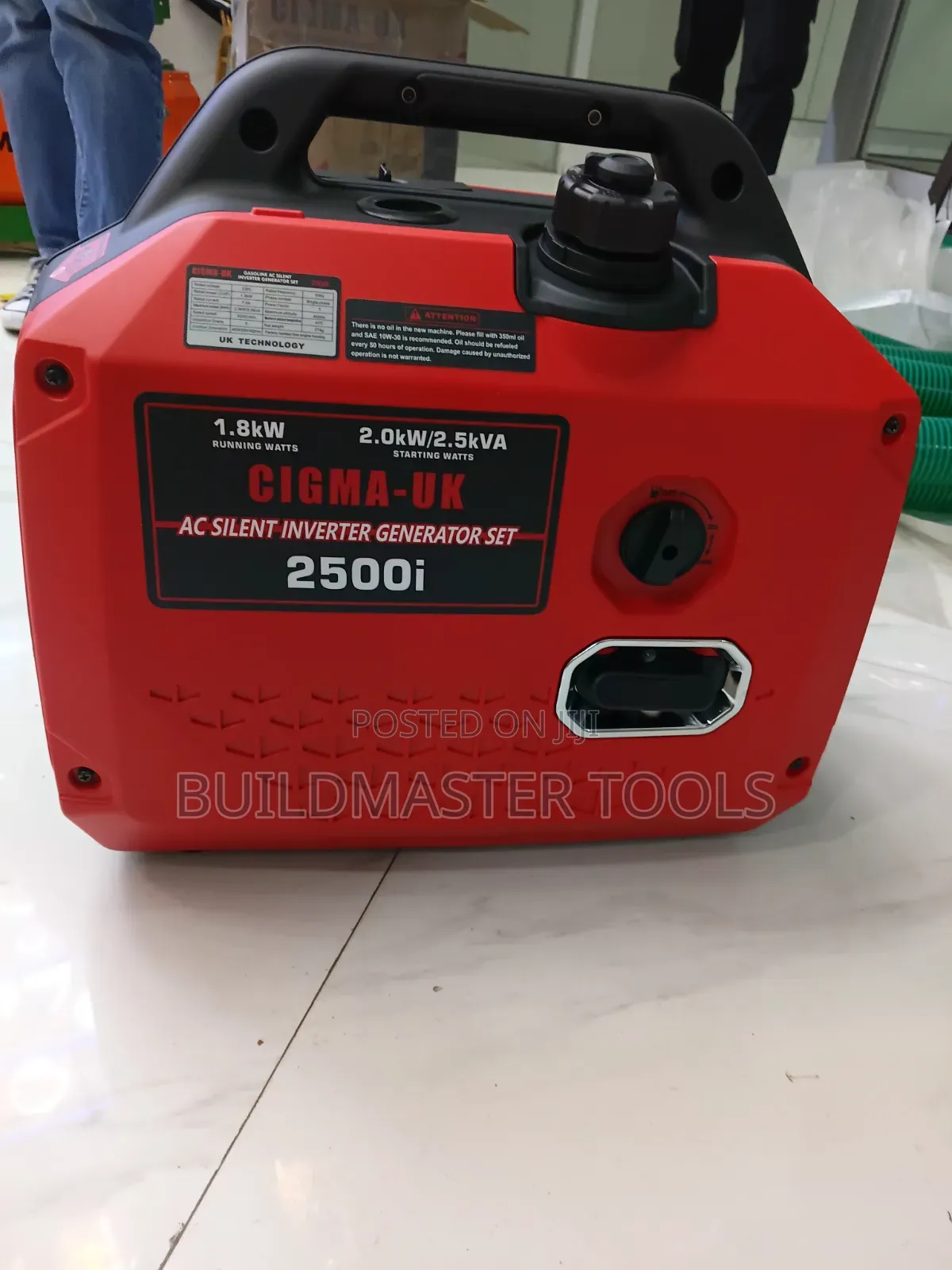 Cigma-Uk 2500i Silent Inverter Generator.