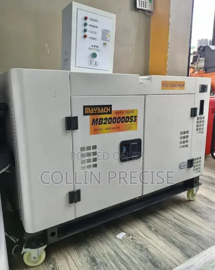 Brand New 25kva- Maybach Water Cooled Diesel Silent Generator