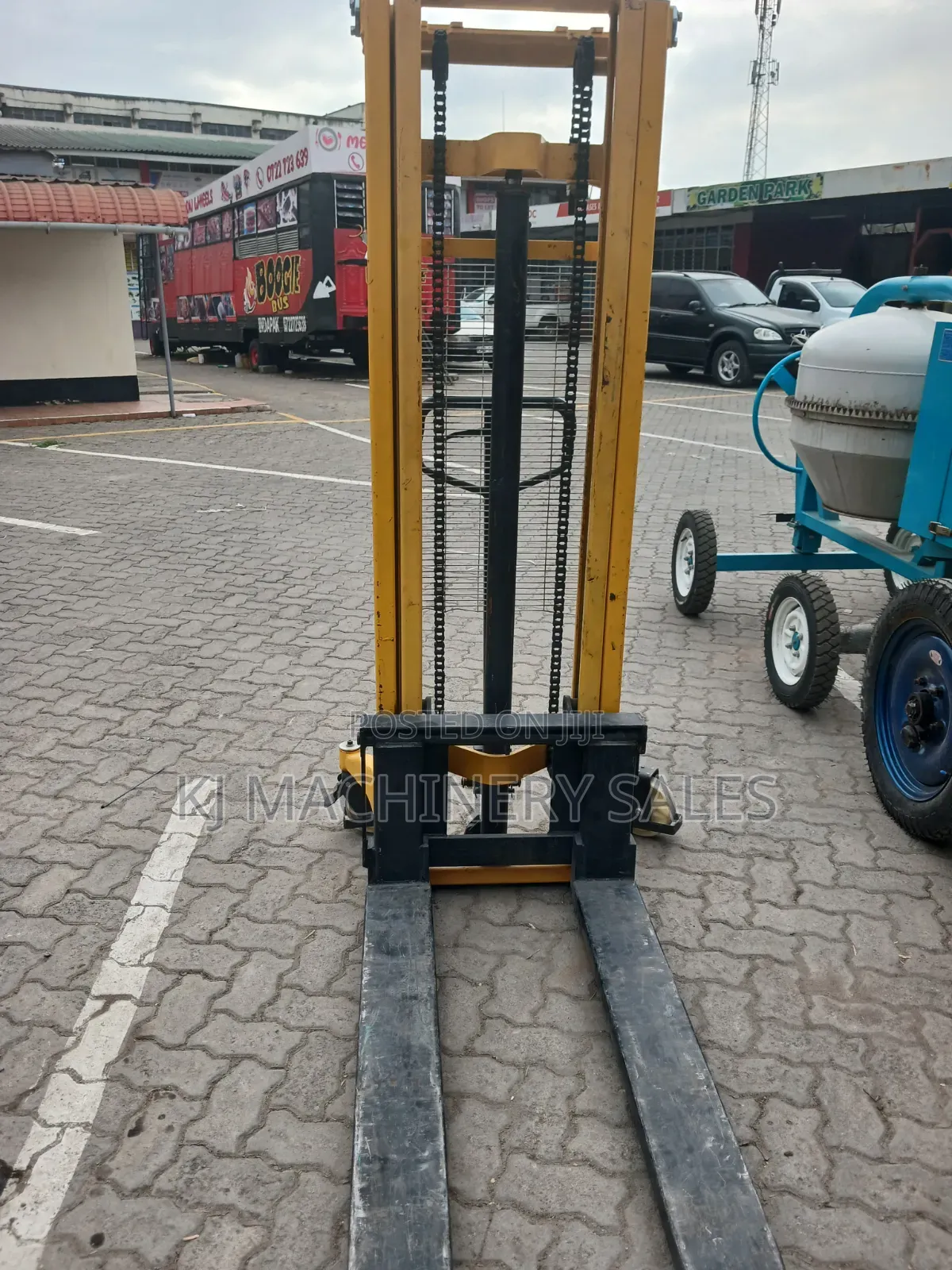 : 1.5 Ton Manual Hydraulic Stacker Forklif