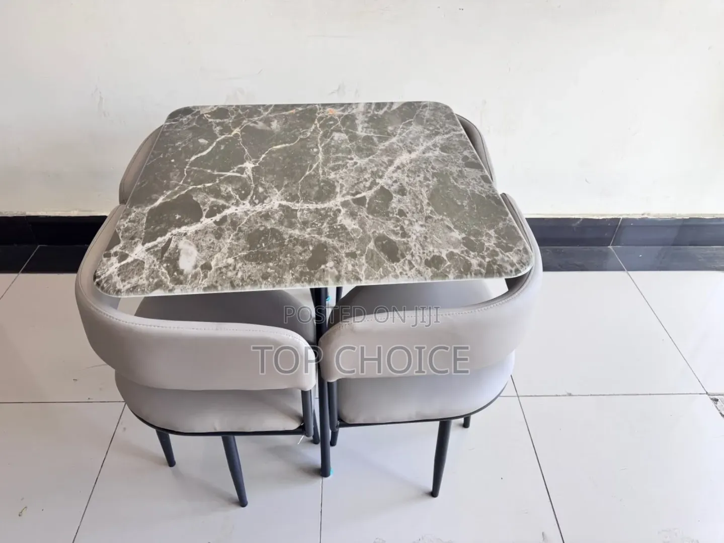 Dining Table 4 - Seater Marble.