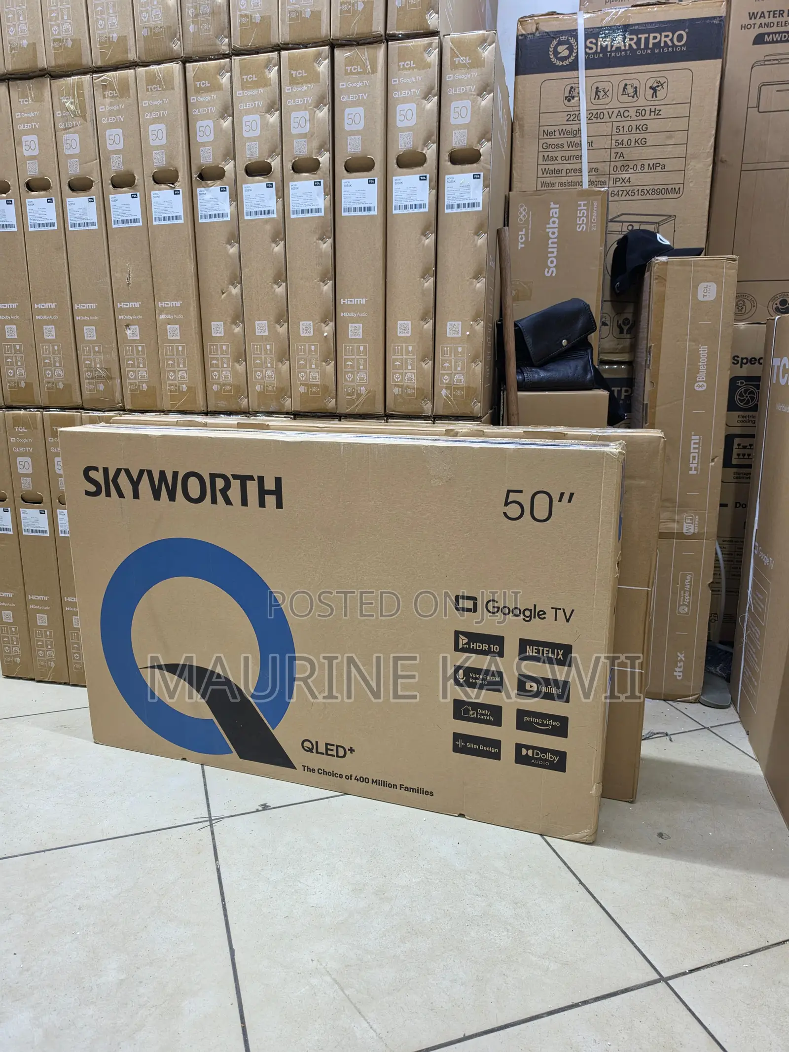 Skyworth Qled 50” Google TV-50q65