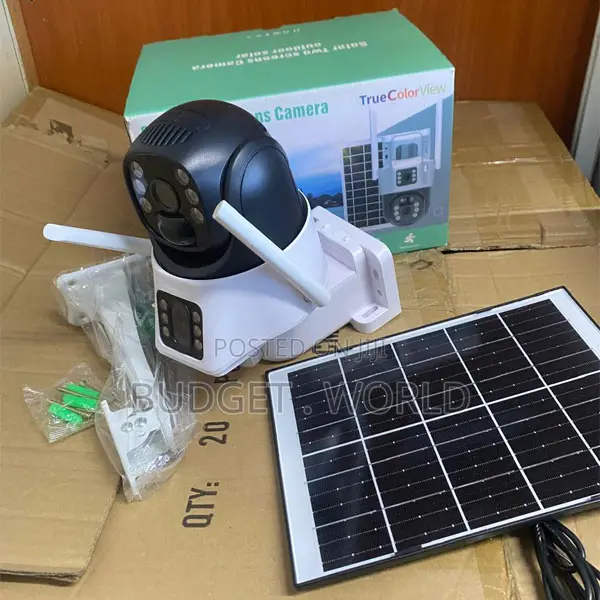 4g Dual Lens PTZ Solar Camera – Wireless Outdoor Surveillance Solution