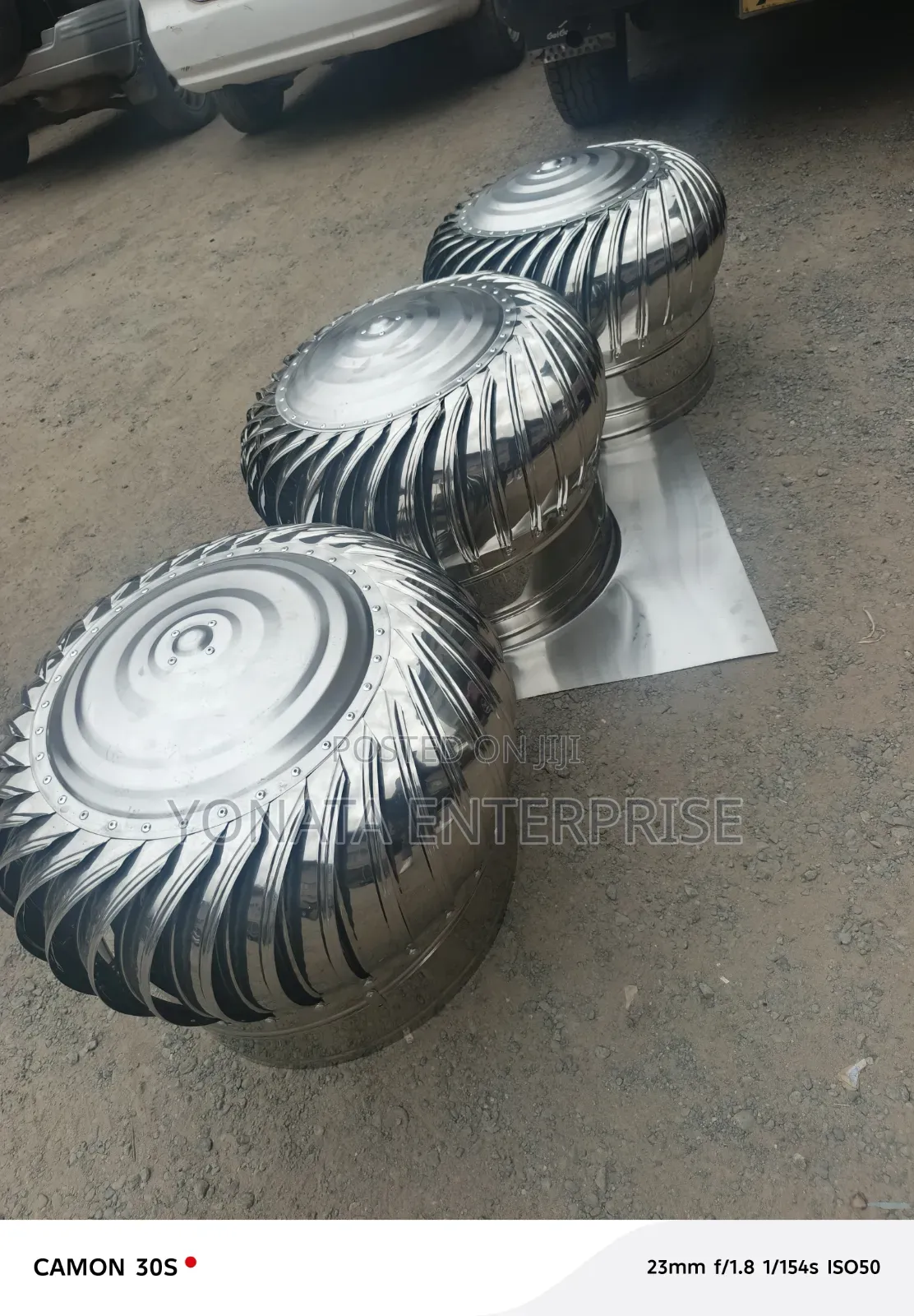Stainless Steel Roof Cyclone for Sale in Kenya (500mm)