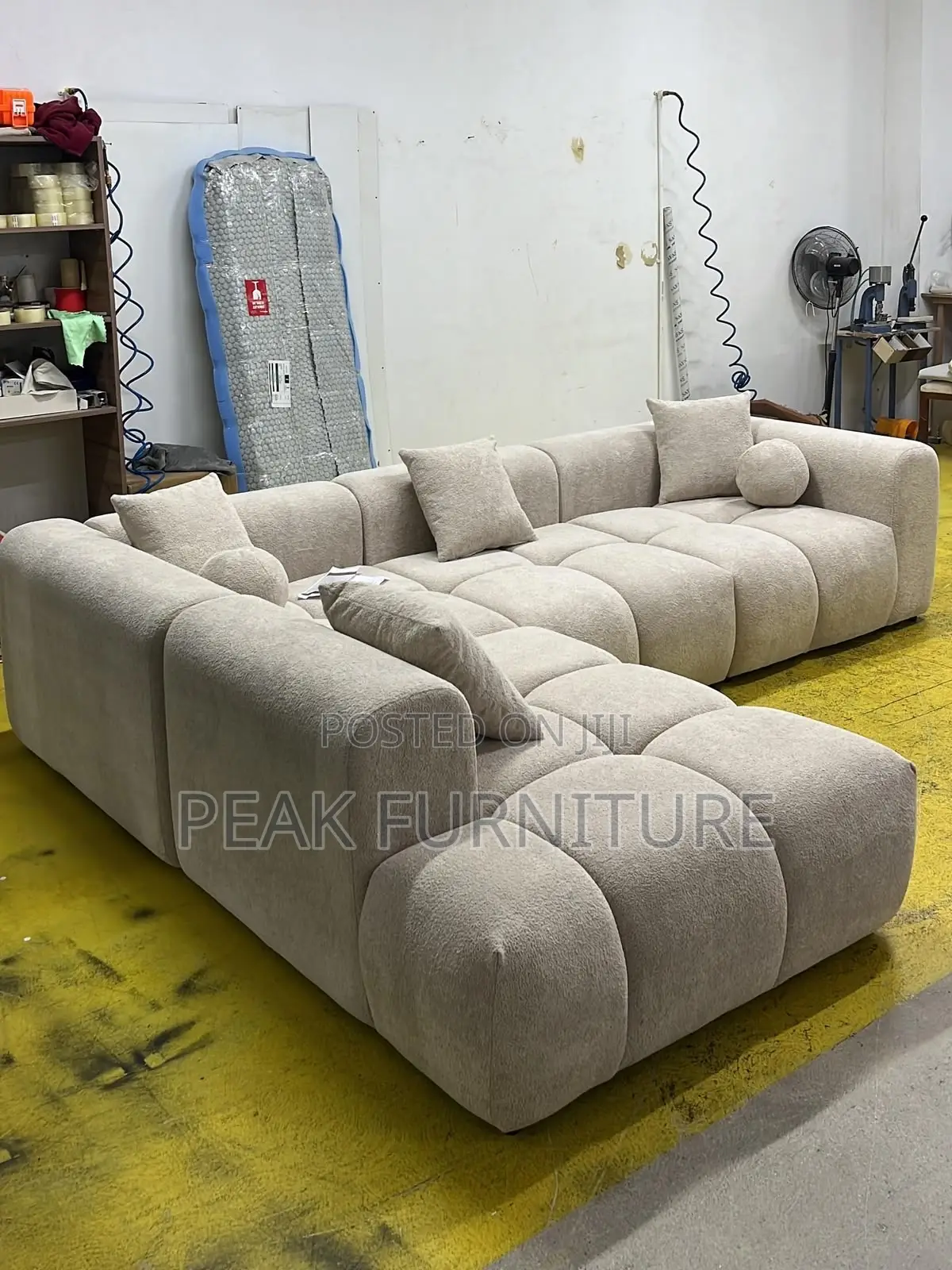 Bubble Style Lseat Sofa
