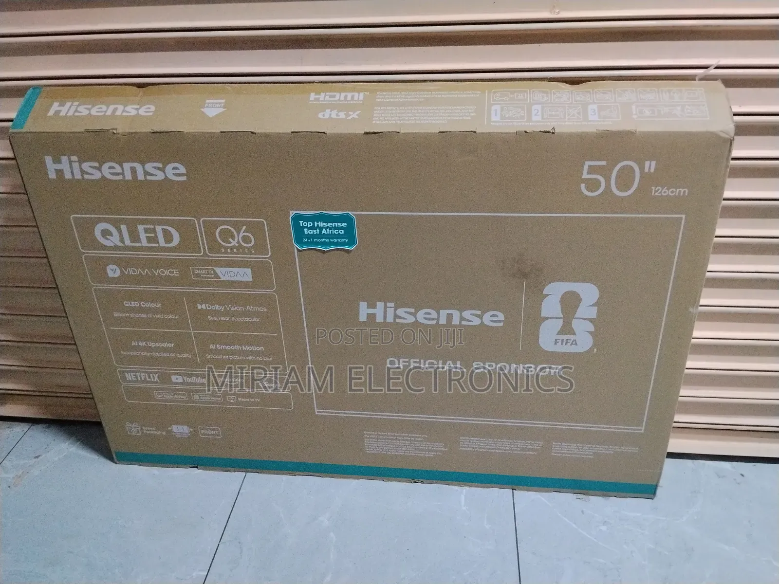Hisense 50 Inch Qled Smart Led Tv