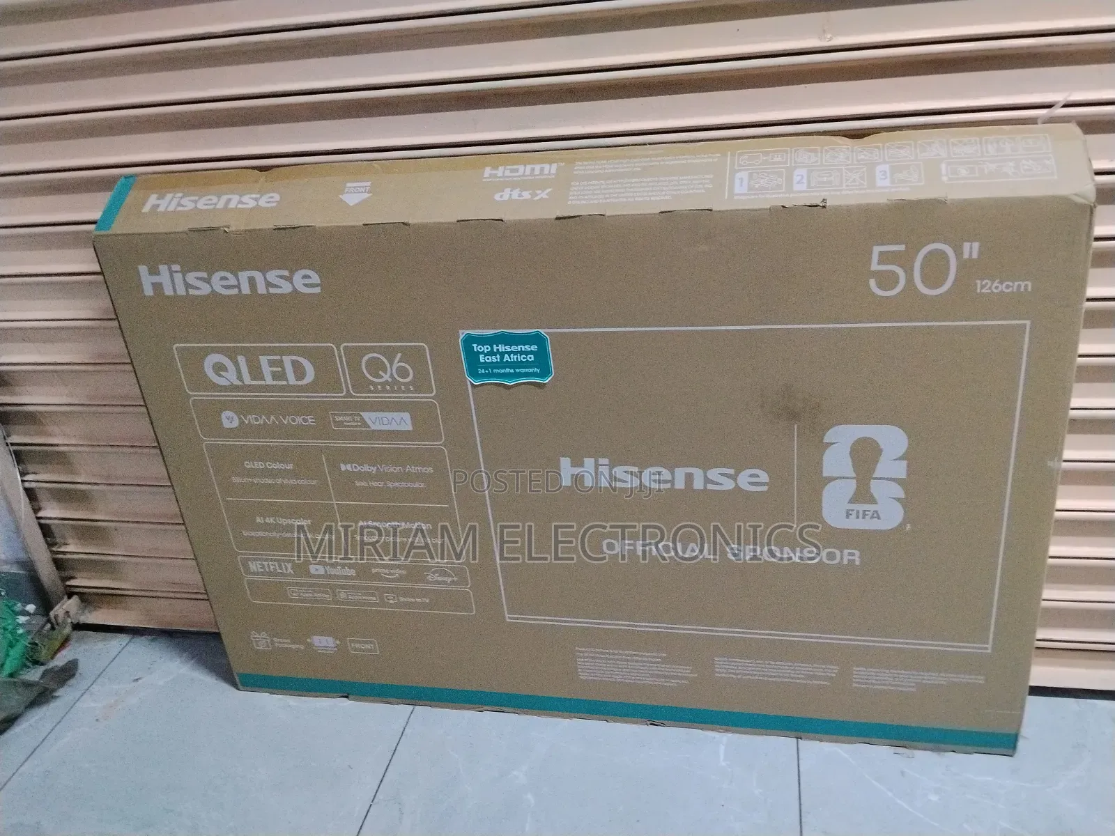 Hisense 50 Inch Qled Smart Led Tv