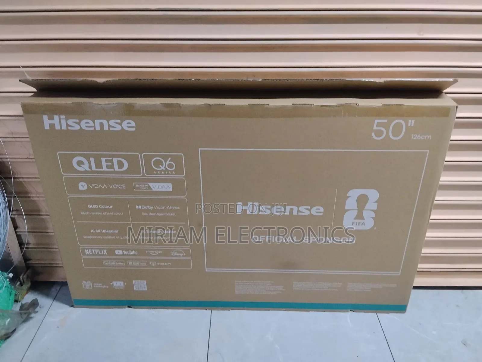50 Inch Qled Hisense Tv on Offer