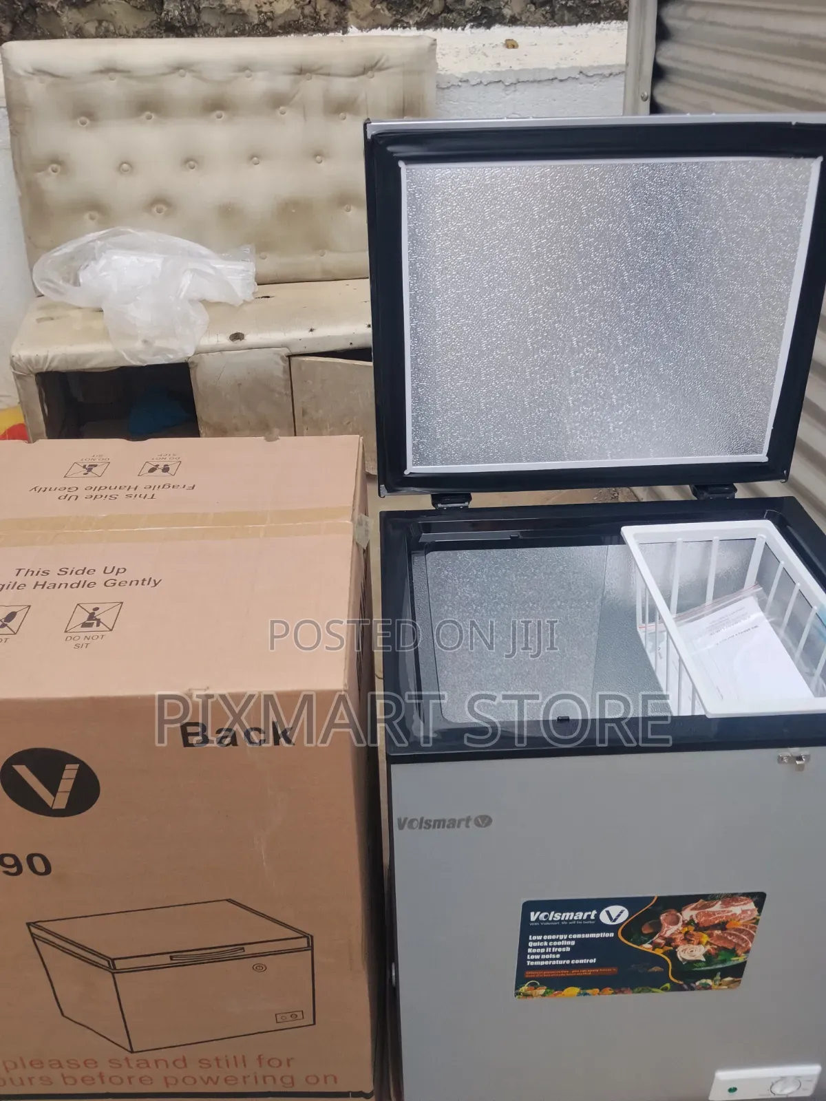 Volsmart 90 Litres Chest Freezer for Home and Business