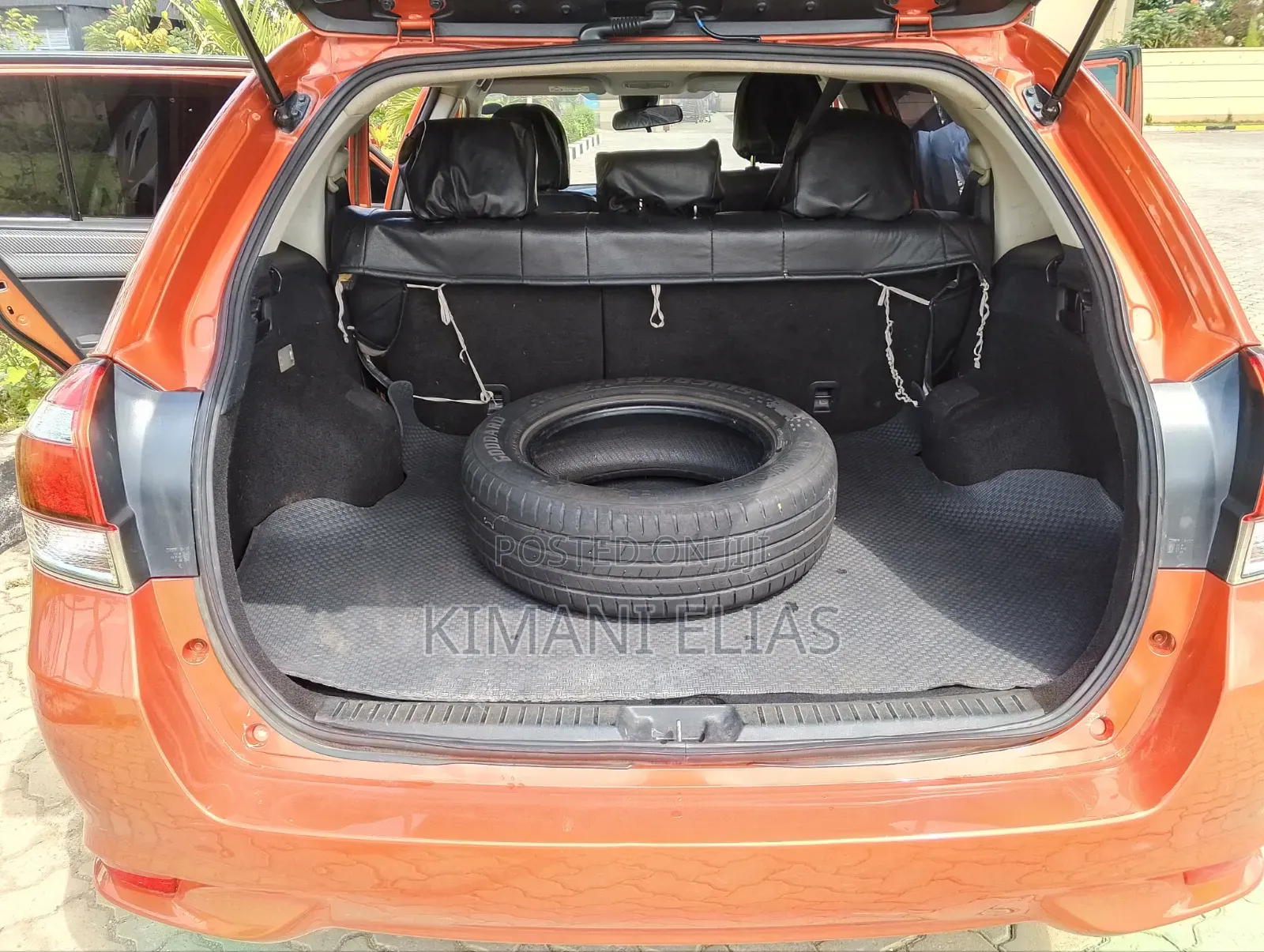 Toyota Corolla Fielder 2015 Orange