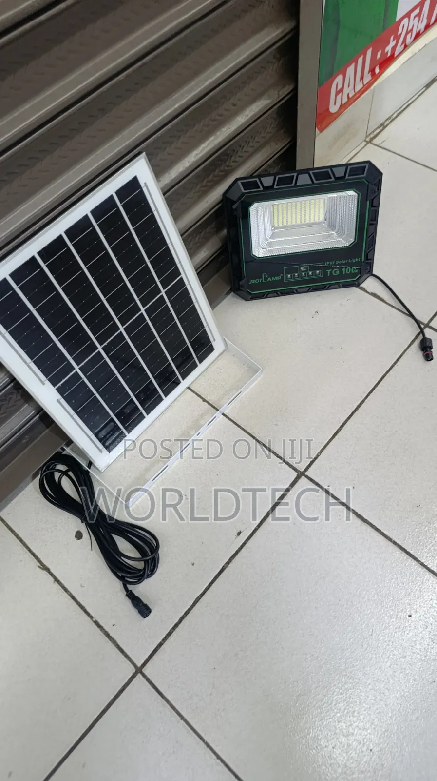 100watts Jsot Solarfloodlight/100 Watt Floodlight With Remote Controll