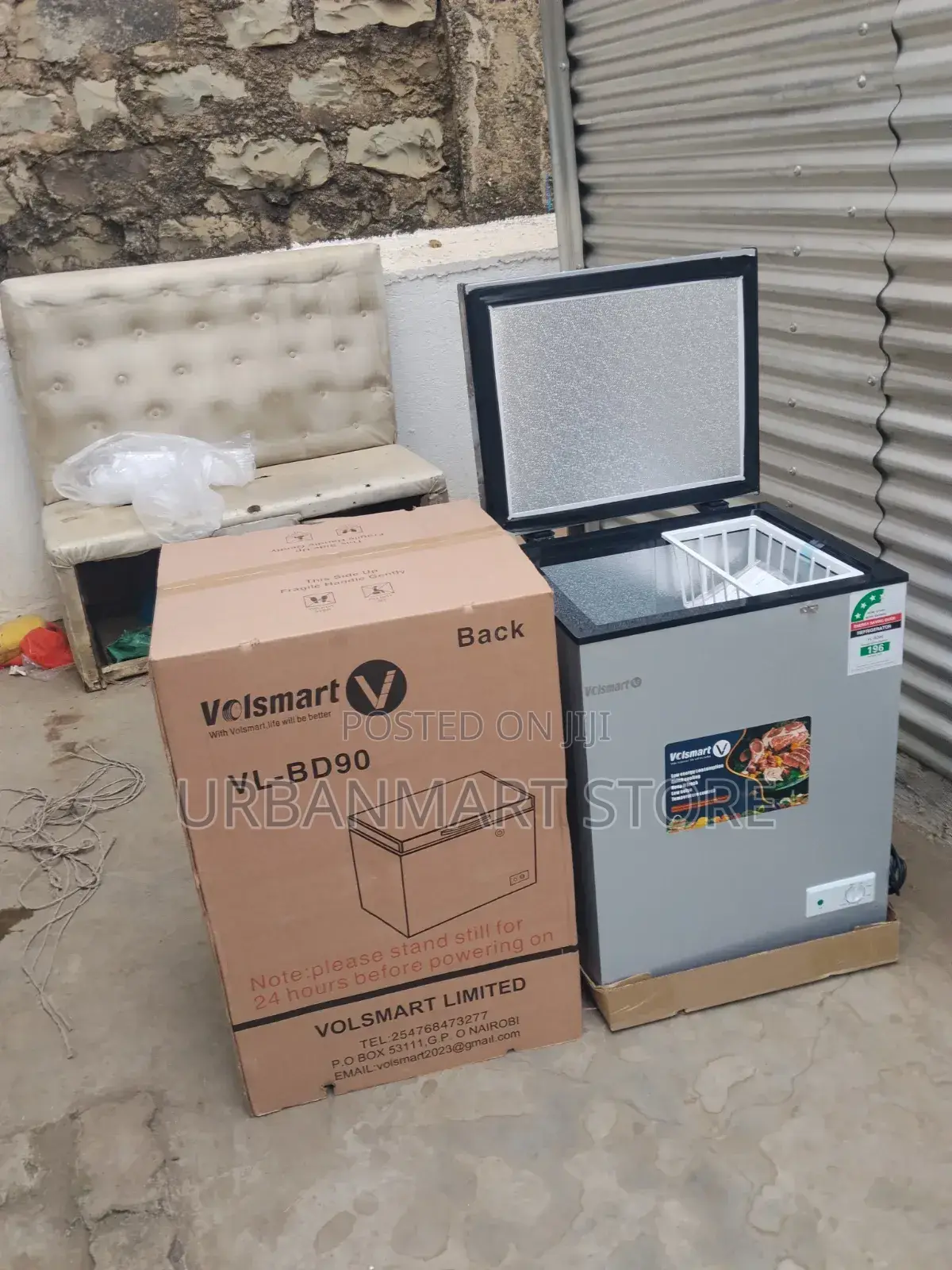 Volsmart 90 Litres Freezer Spacious and Energy Efficient