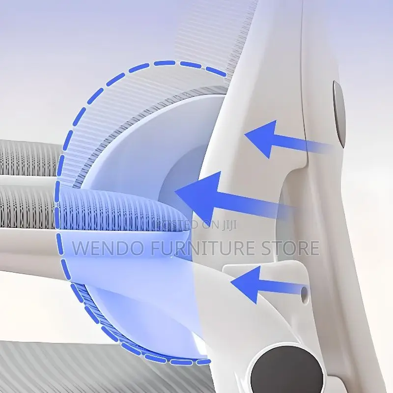Office Chairs; White Orthopedic Recliner Fabric Office Chairs
