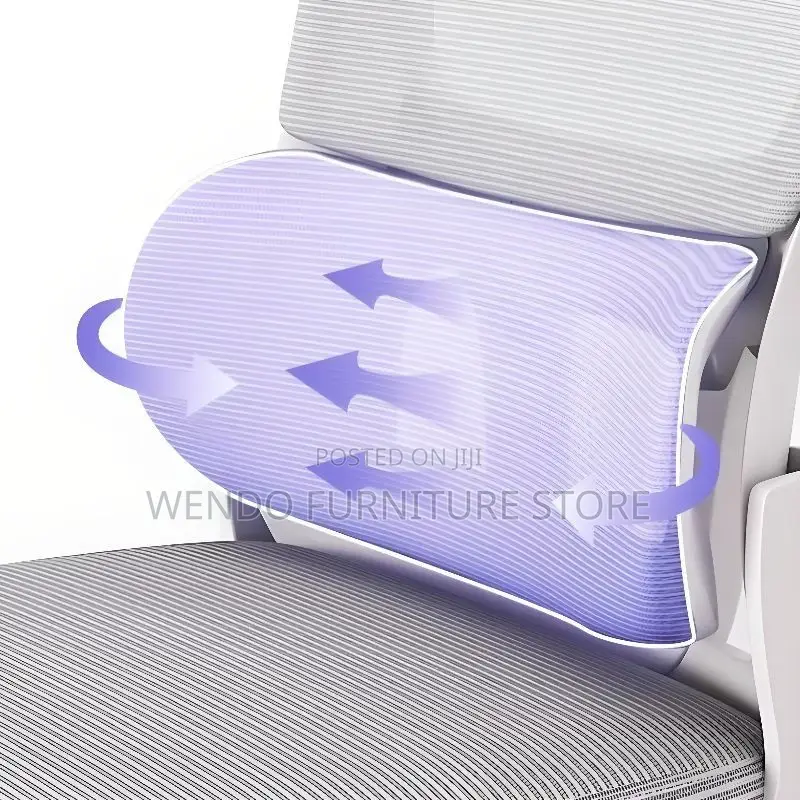 Office Chairs; White Orthopedic Recliner Fabric Office Chairs