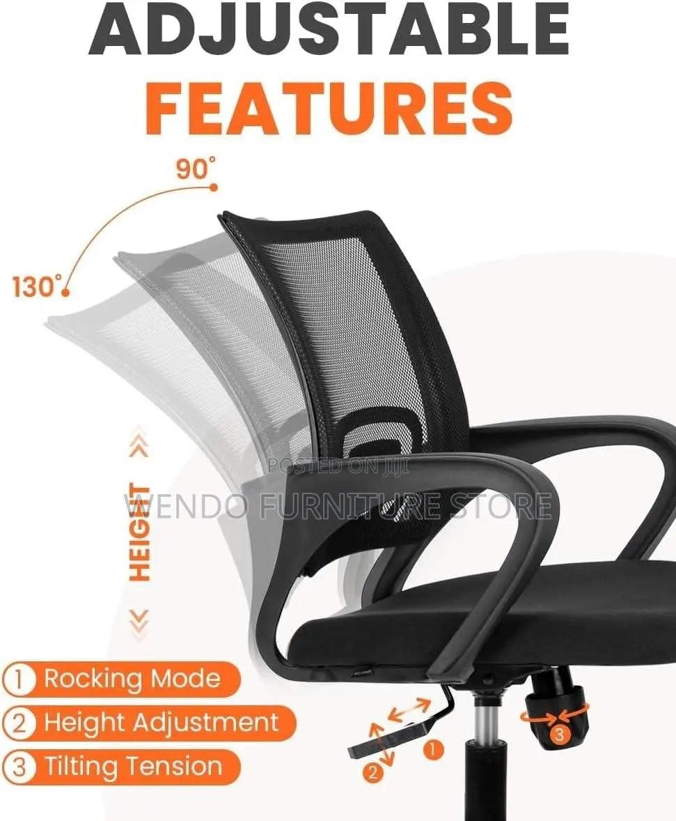 Office Chairs; Clerical Mesh Breathable Home Office Chairs