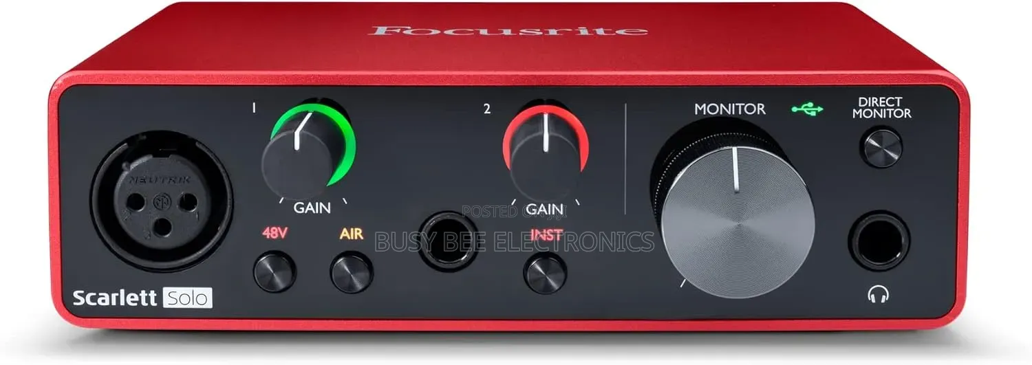 Behringr U-Phoria Umc1820 Sound Card 18-in/20-Out Usb Audio Interface