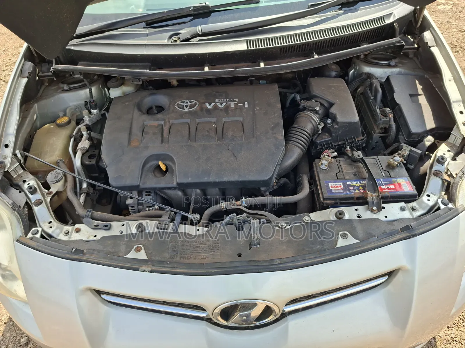 Toyota Auris 2008 Gray