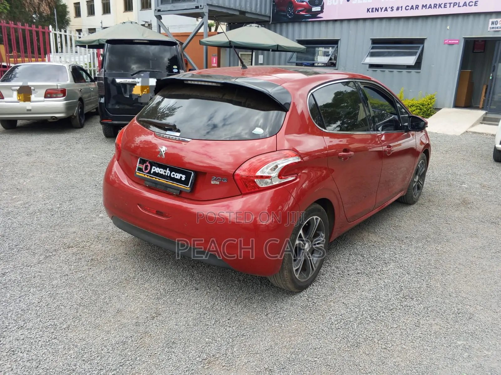 Peugeot 208 2015 Red