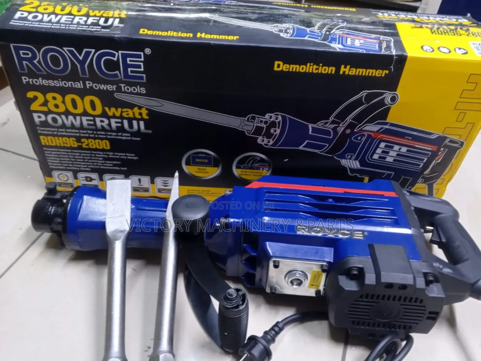 Royce Demolisher 2800w – 75 Joules