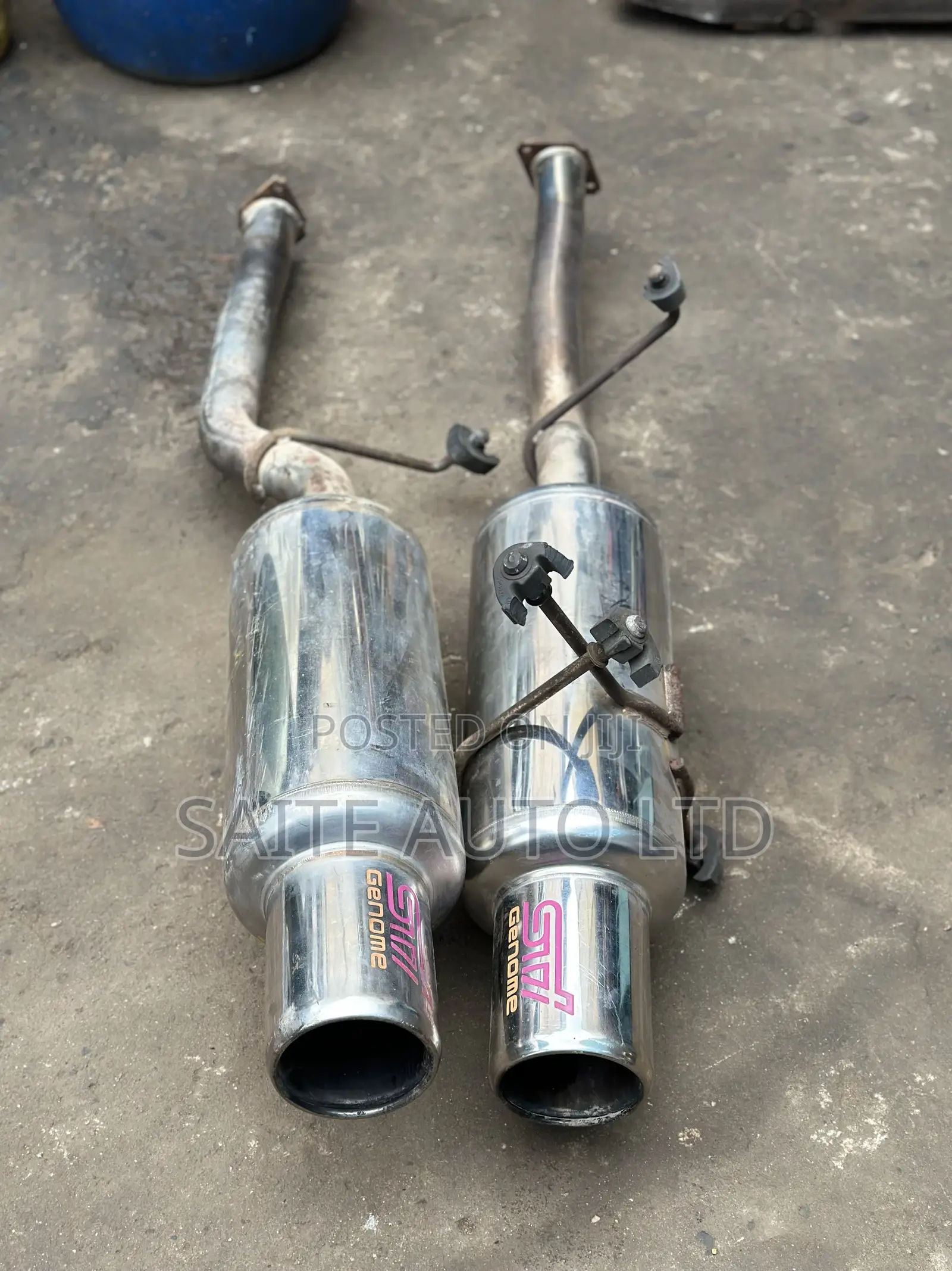 Subaru Genome Perfomance Exhaust Silencer