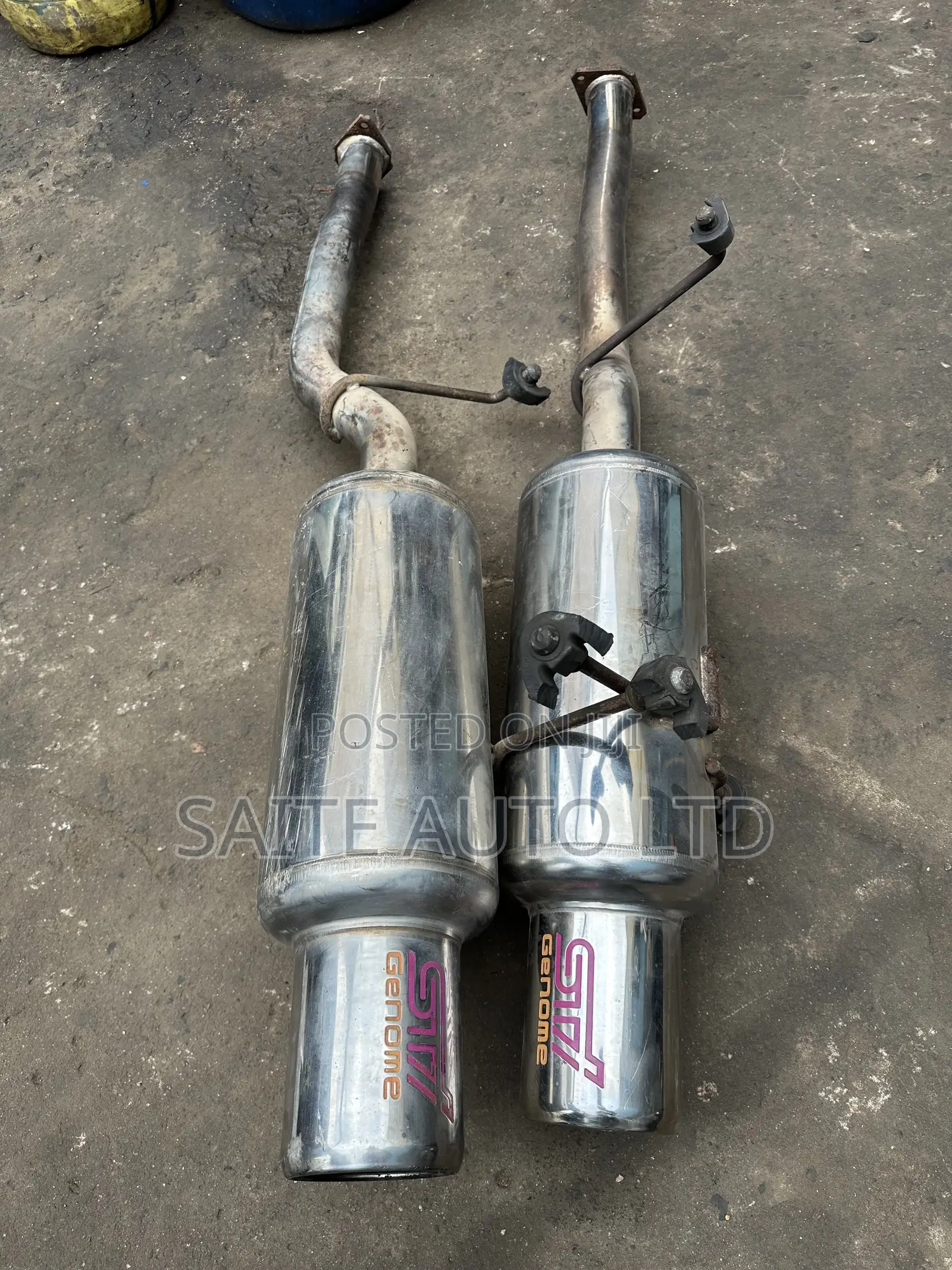 Subaru Genome Perfomance Exhaust Silencer