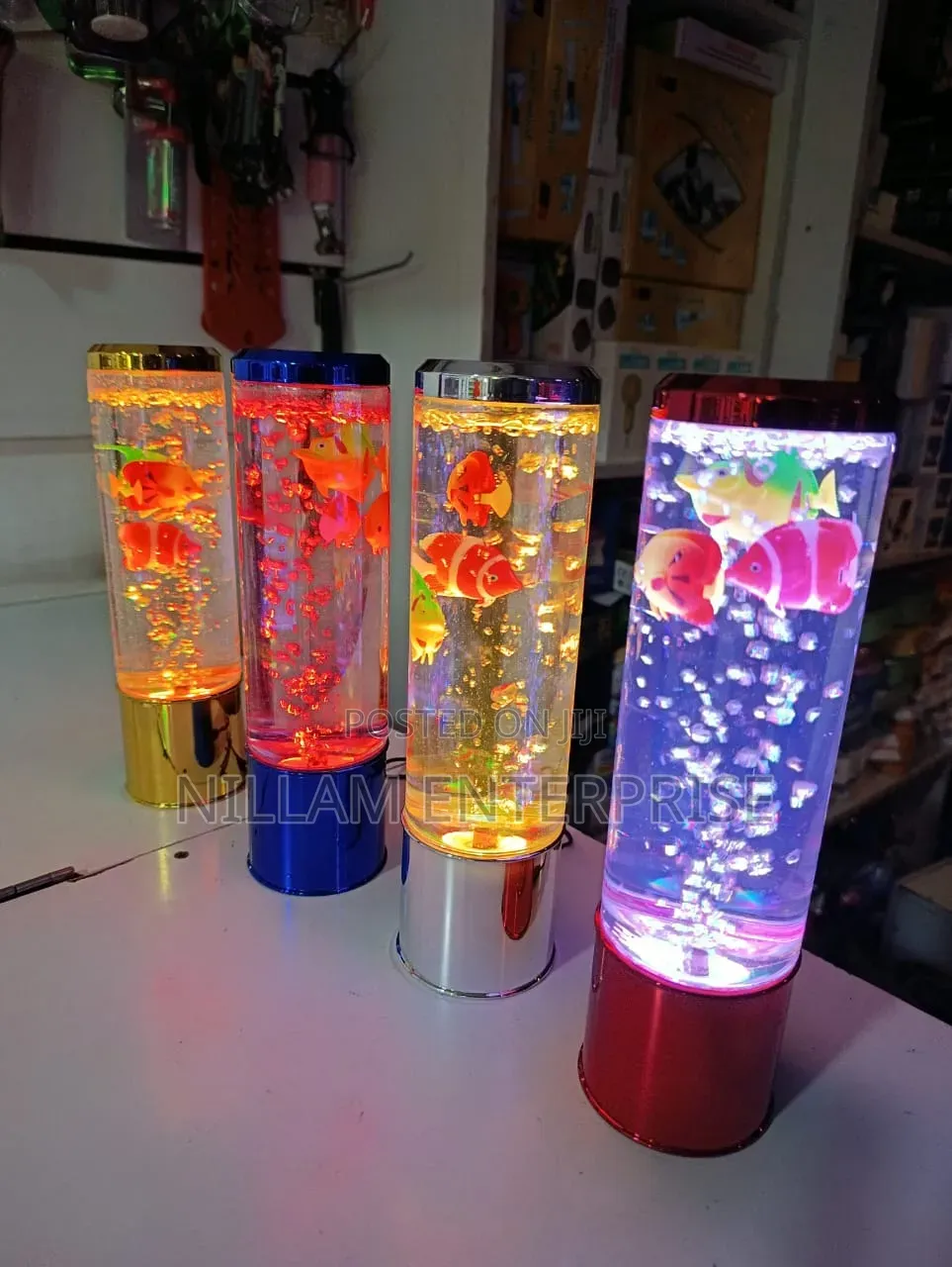 Led Water Bubble Aquarium Column 28cm Bubble Fish Tank,